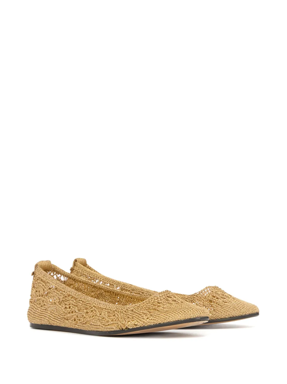 ISABEL MARANT Belna ballet flats Gold