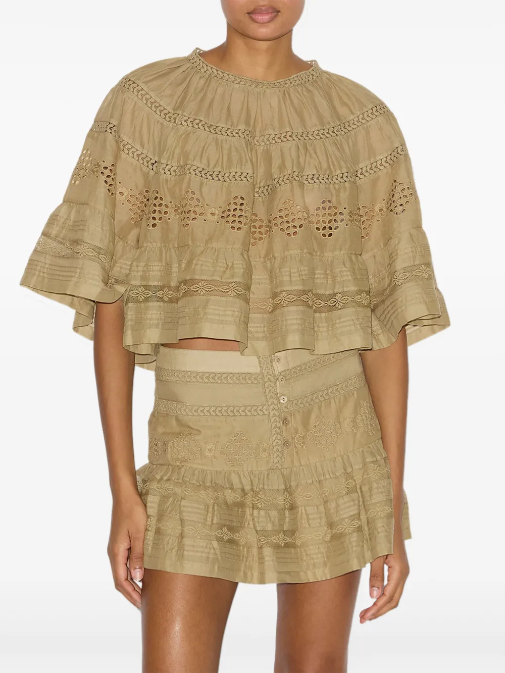 MARANT ÉTOILE Dilama blouse - Beige