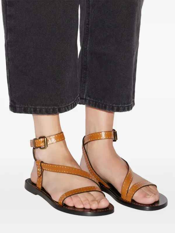 【関税&送料込】Isabel Marant Sandal Jopee ISABEL MARANT Jopee Sandals | Brown | FARFETCH JO