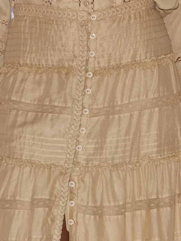MARANT ÉTOILE Dusta Maxi Skirt | Neutrals | FARFETCH