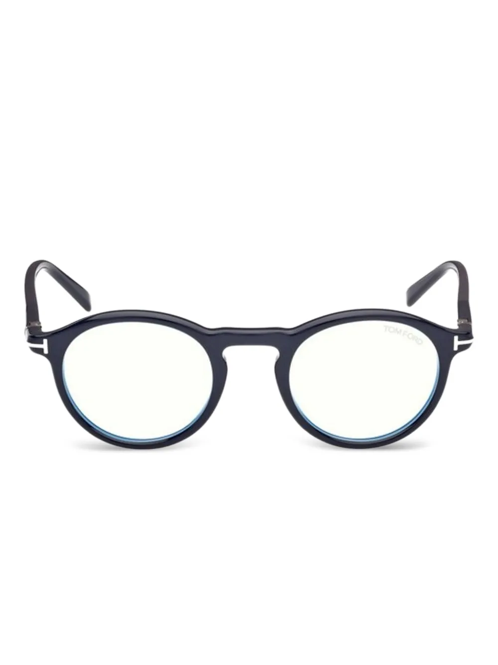 TOM FORD Eyewear round-frame glasses Blauw