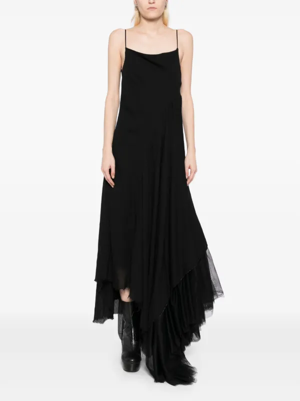 Marc Le Bihan Combi Panneau Tulle Godiva Dress | Black | FARFETCH