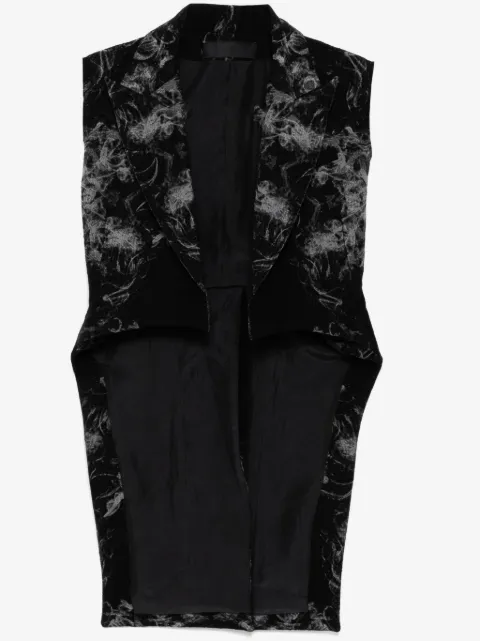 Marc Le Bihan blazer con estampado gráfico
