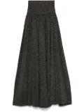 ZIMMERMANN Crush maxi skirt - Black