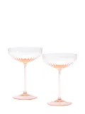 Venini Bollicine champagne glasses (set of two) - Pink