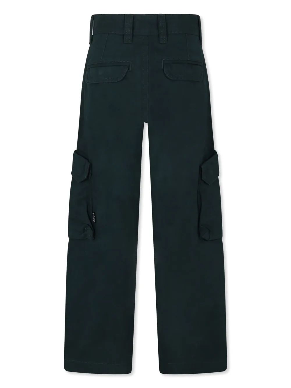 Molo straight-leg cargo trousers - Groen