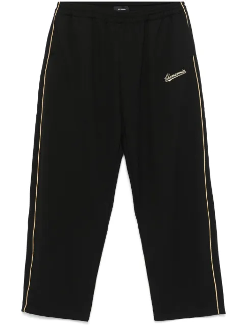 Willy Chavarria pants con logo bordado