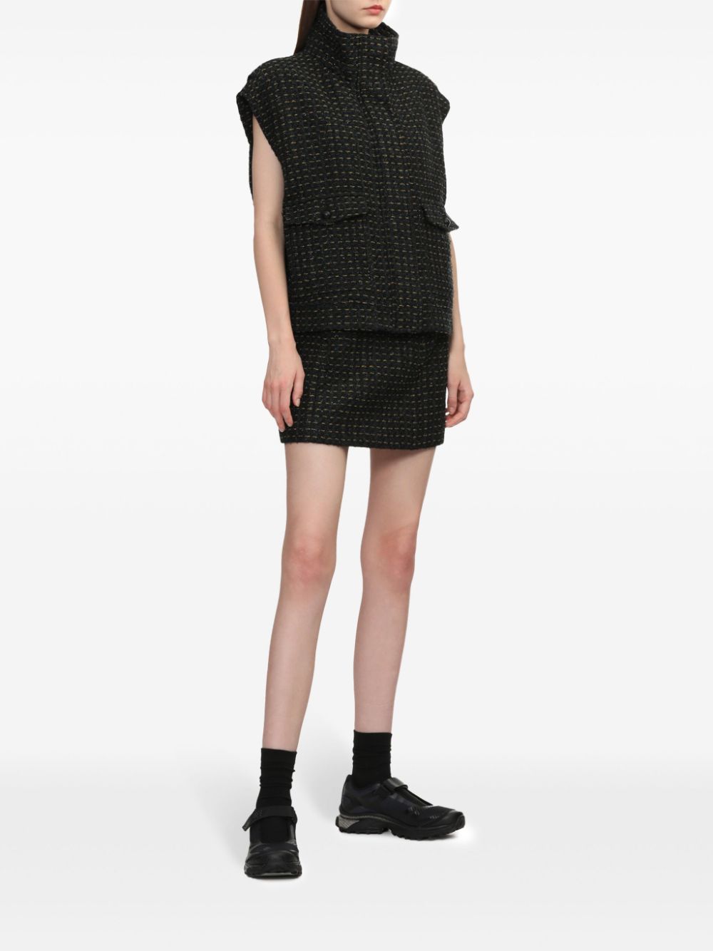 rag & bone Christine rok Zwart