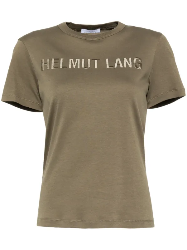 Helmut Lang ロゴ Tシャツ | ニュートラル | FARFETCH JP