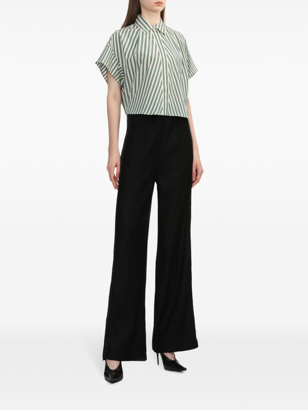 rag & bone Martha blouse - Groen