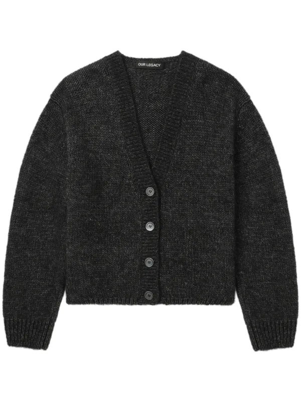 OUR LEGACY Academy カーディガン | ブラック | FARFETCH JP