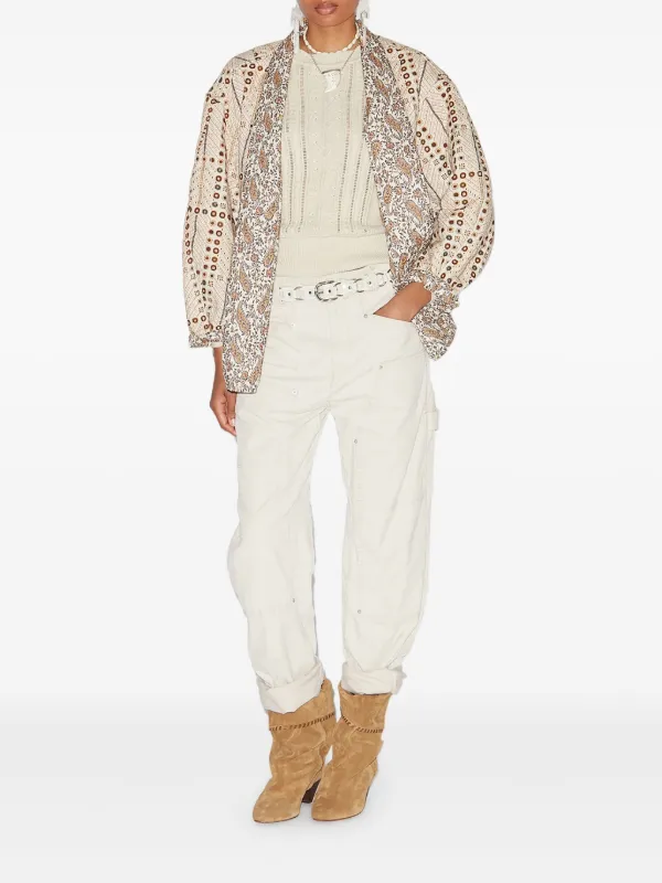 MARANT ÉTOILE Chancel Jacket | Neutrals | FARFETCH