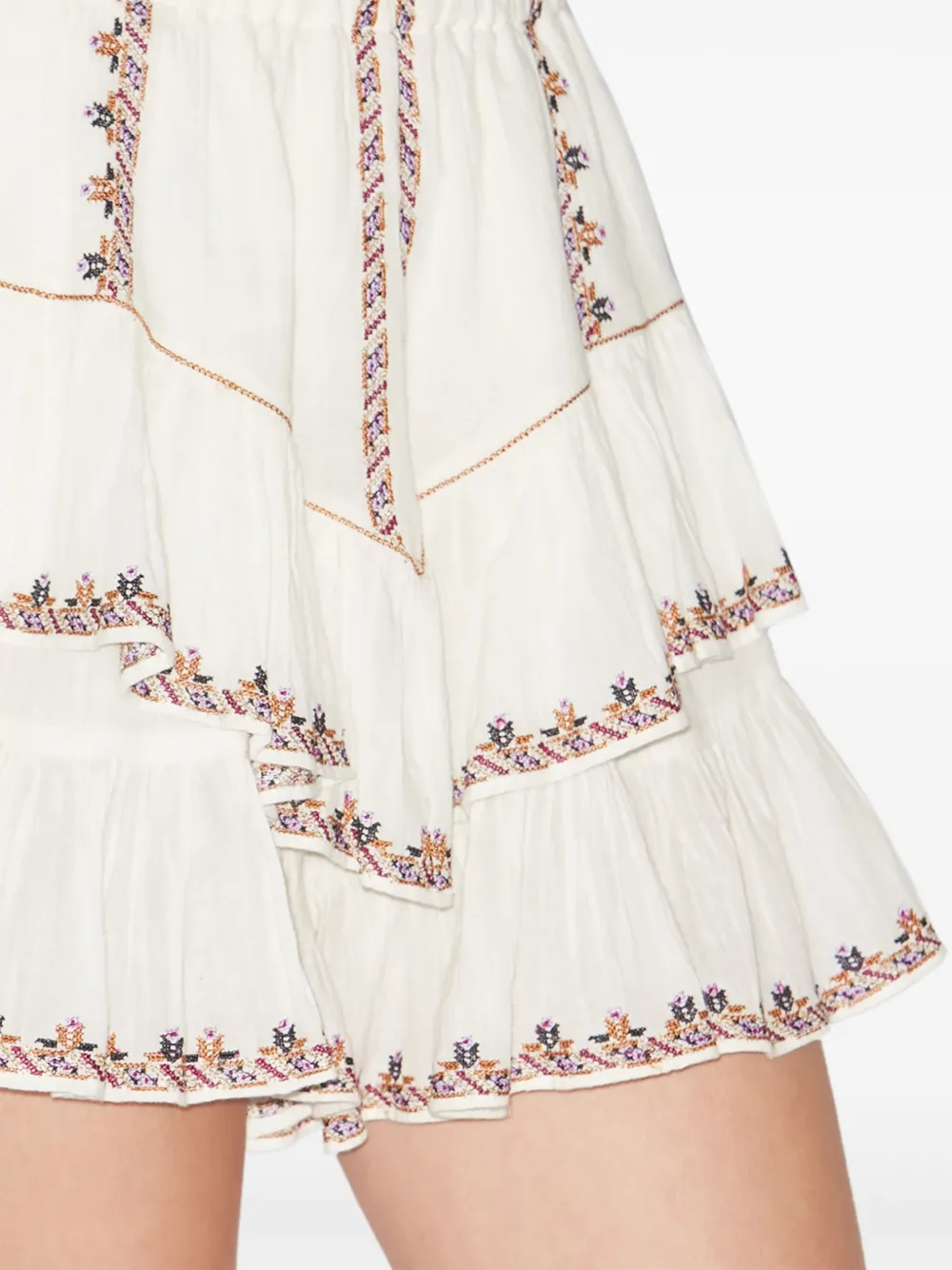 Shop Isabel Marant Étoile Jocadia Shorts In Neutrals