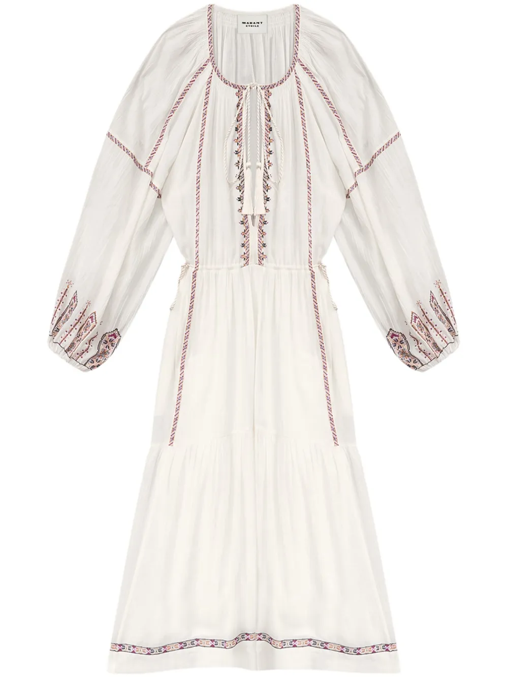 MARANT ÉTOILE Florenza maxi dress | White | Image 1
