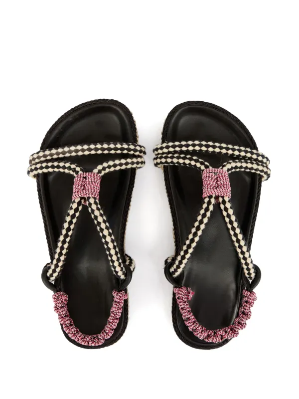 サンダル・ミュール ISABEL MARANT Women Sandals SD0008FAA1B13S23NL Isela Sandals Woman silver | ISABEL MARANT Official online store