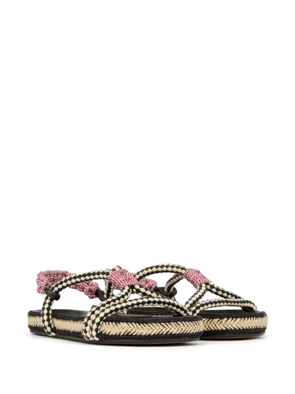 【送料&関税込】Isabel Marant Sandals ISABEL MARANT Waltee Sandals | Black | FARFETCH