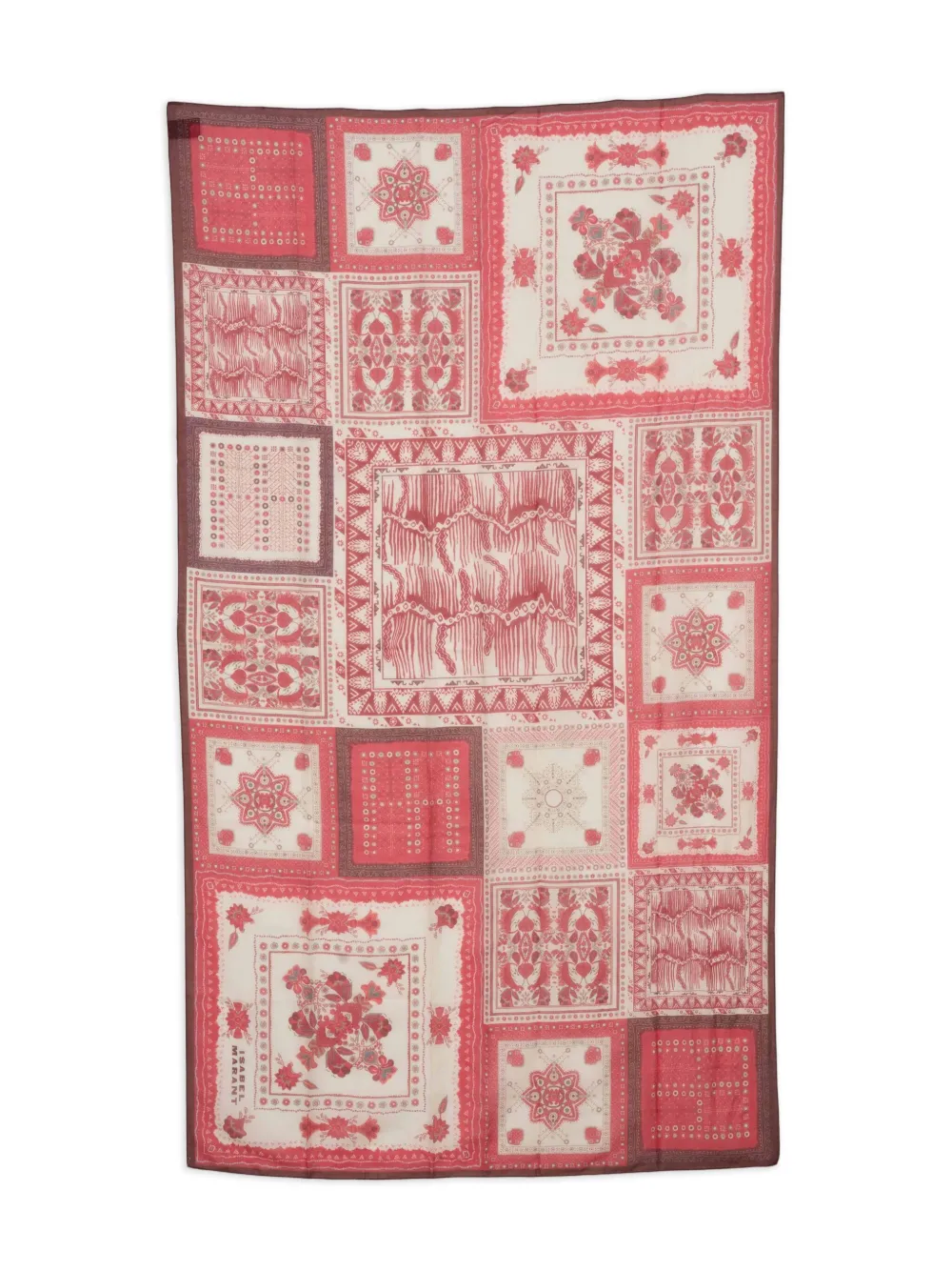 ISABEL MARANT Luana sjaal Rood