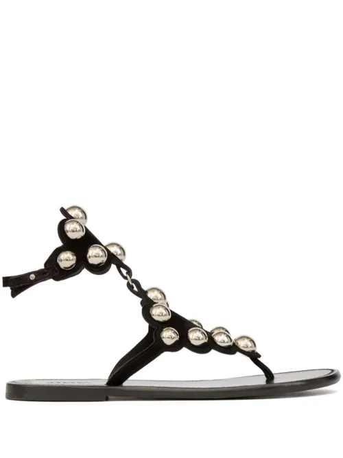 Sandales en velours - ISABEL MARANT - Modalova