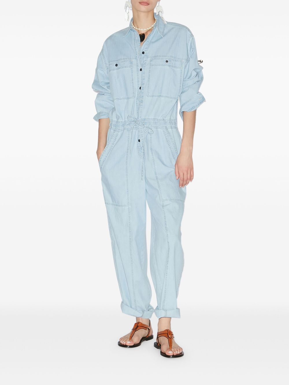 MARANT ÉTOILE Valena jumpsuit - Blauw