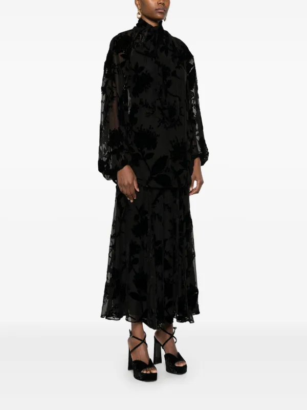 Zimmermann★バーンアウト シースドレス Zimmermann BURNOUT SHEATH DRESS | REVERSIBLE