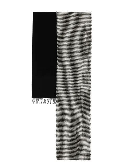 Yohji Yamamoto mascada con diseño patchwork