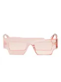 Kuboraum Sun Mask sunglasses - Pink