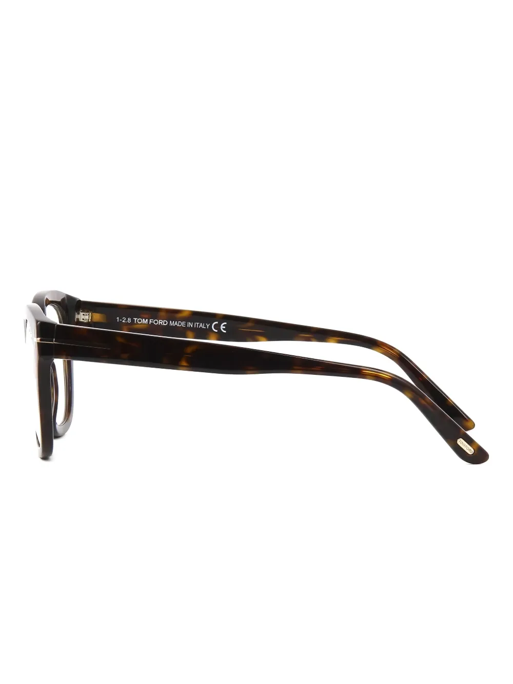 TOM FORD Eyewear tortoiseshell square-frame glasses Bruin