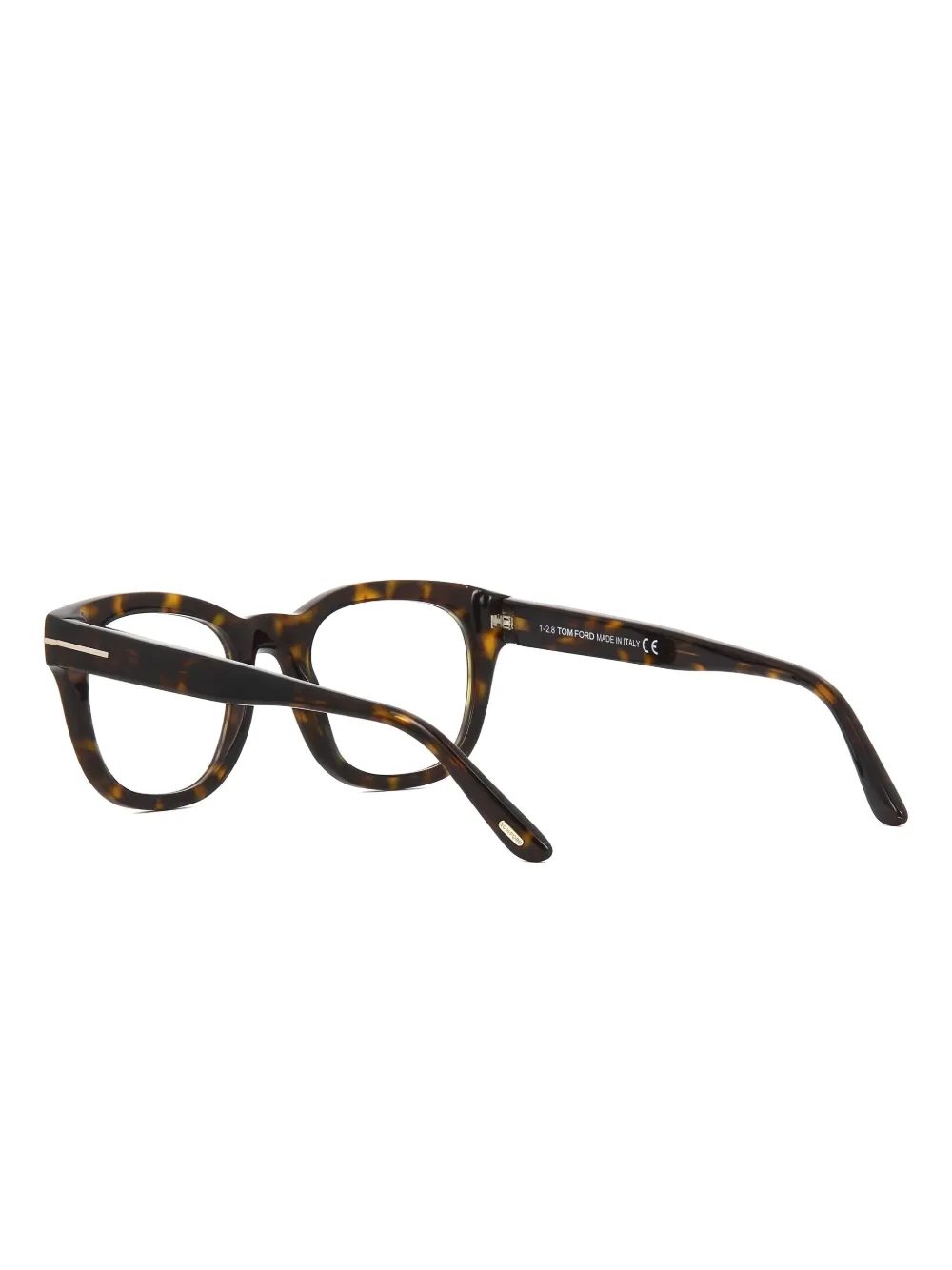 TOM FORD Eyewear tortoiseshell square-frame glasses Bruin