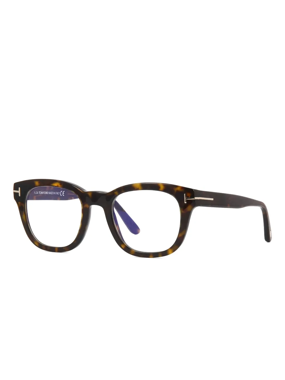 TOM FORD Eyewear tortoiseshell square-frame glasses Bruin