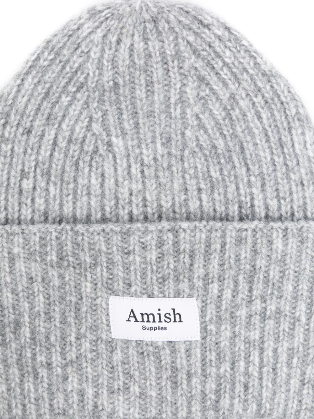 AMISH Muts met logopatch - Grijs