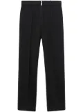 Helmut Lang exposed-zip trousers - Black