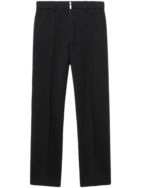 Helmut Lang exposed-zip trousers