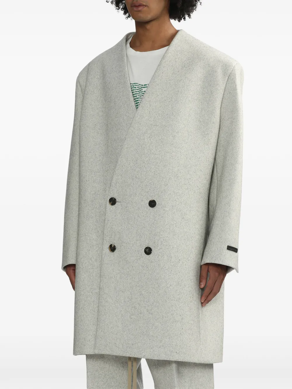 Fear Of God Flanellen blazer Grijs