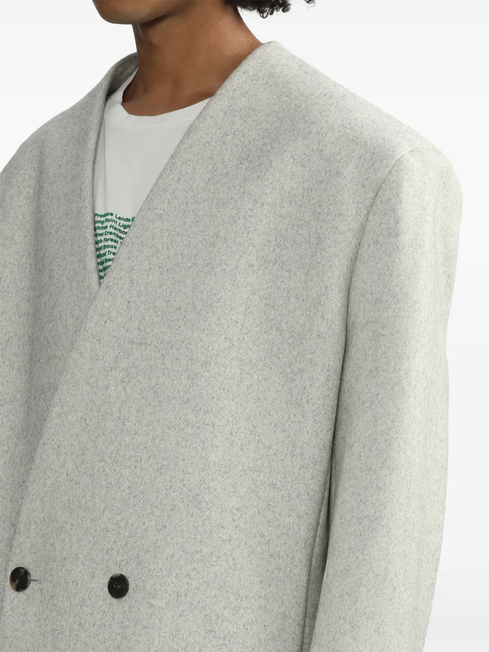 Fear Of God Flanellen blazer Grijs