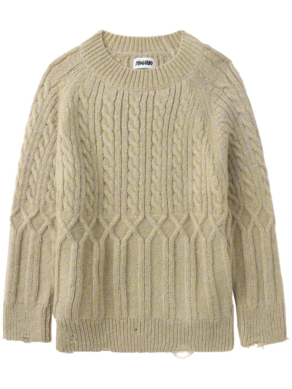 Magliano cable-knit sweater - Neutrals