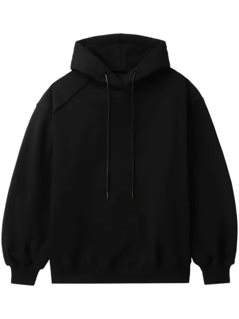 Juun.J rose-print hoodie