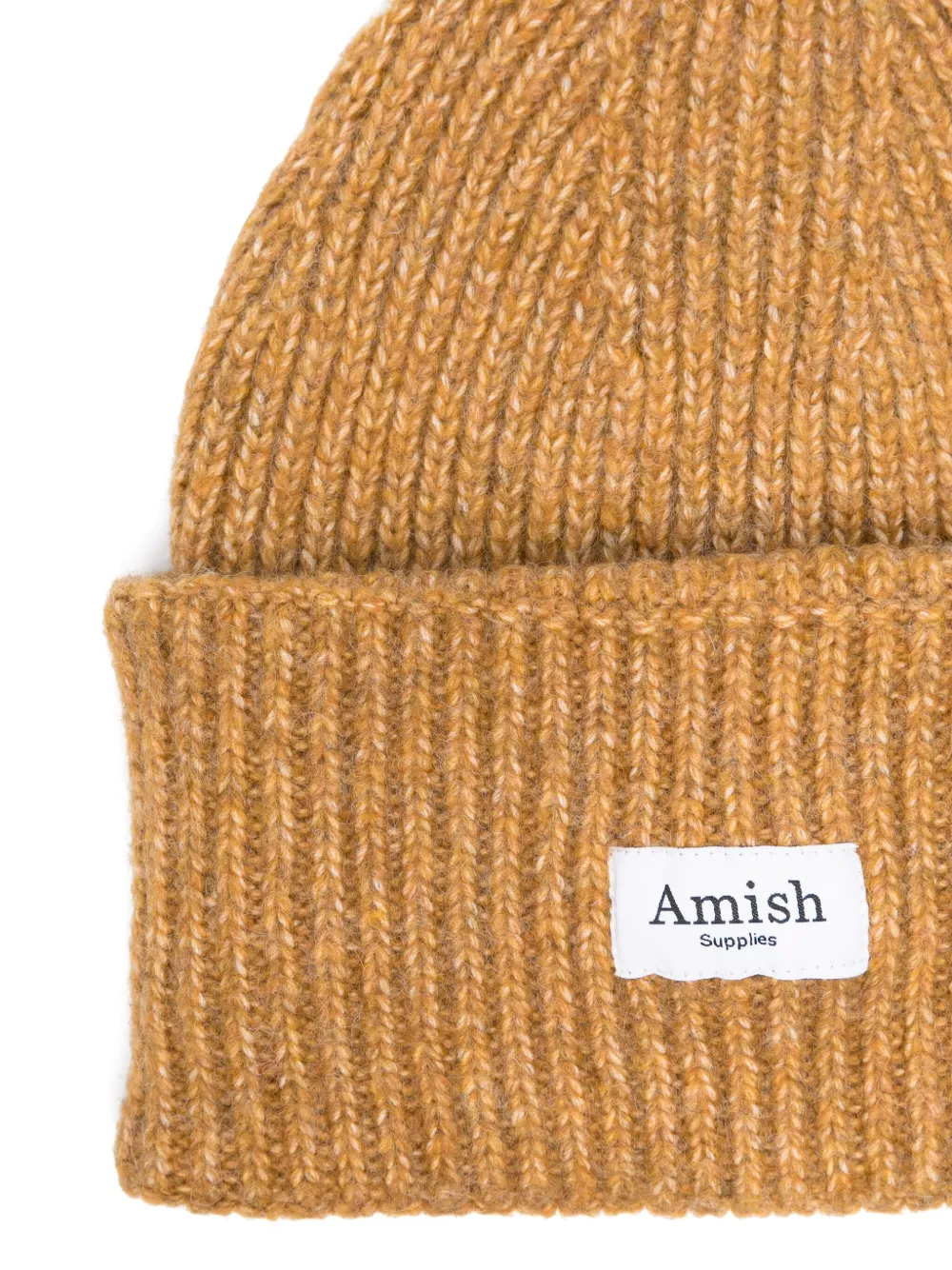 AMISH Muts met logopatch - Bruin