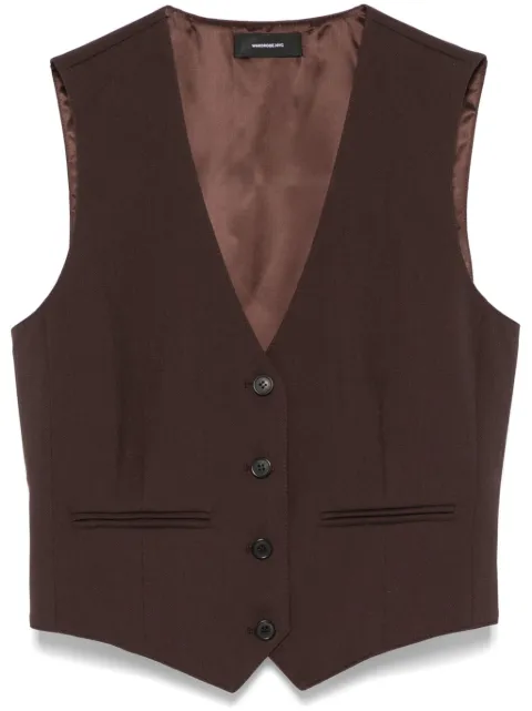WARDROBE.NYC chaleco con cuello en V