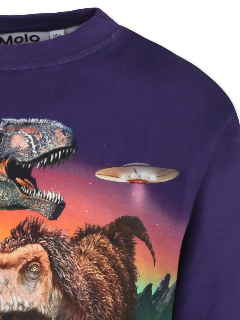Molo Sweater met print Paars