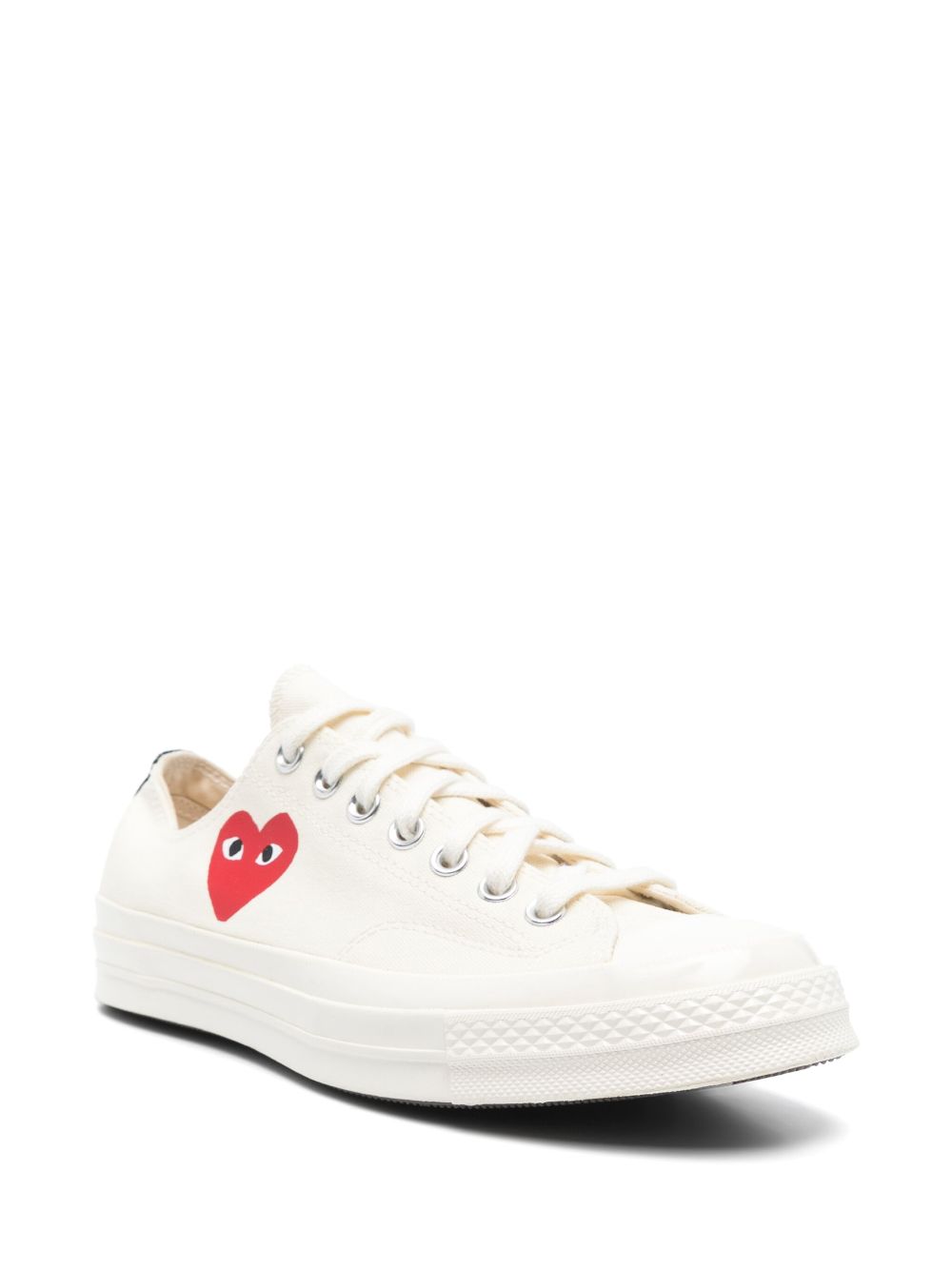 Comme Des Garçons Play x Converse Chuck Taylor 70 Small Red Heart sneakers White