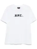 A.P.C. snake-print T-shirt - White