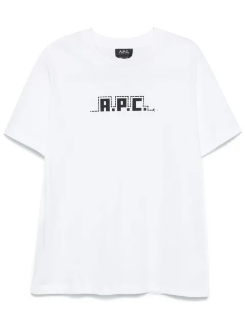 A.P.C. snake-print T-shirt
