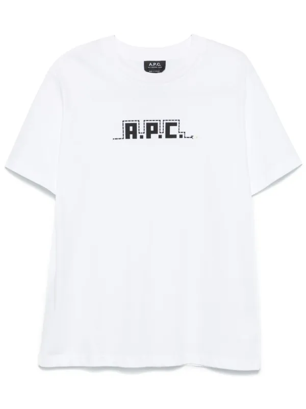 A.P.C. スネークプリント Tシャツ | ホワイト | FARFETCH JP