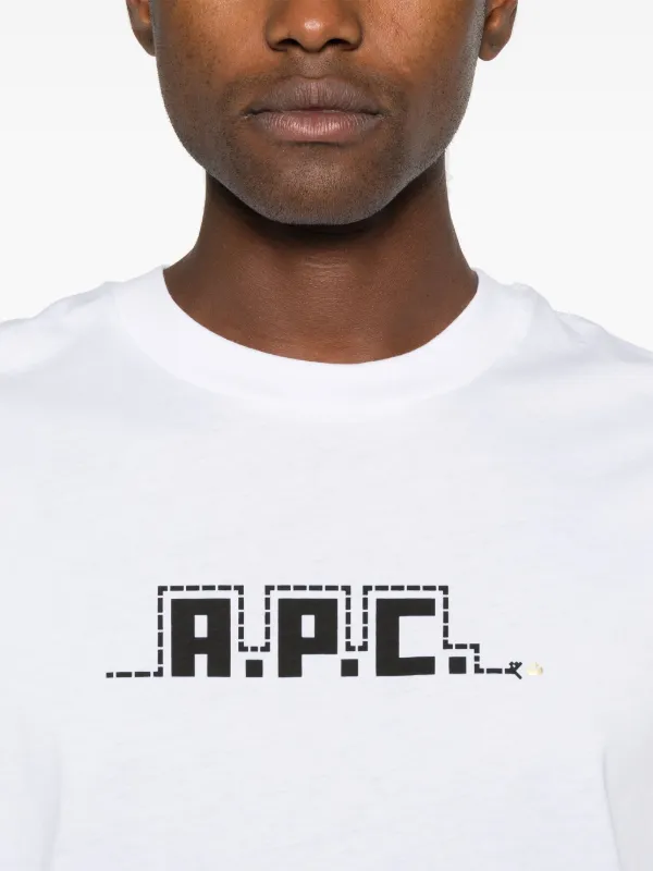 A.P.C. スネークプリント Tシャツ | ホワイト | FARFETCH JP