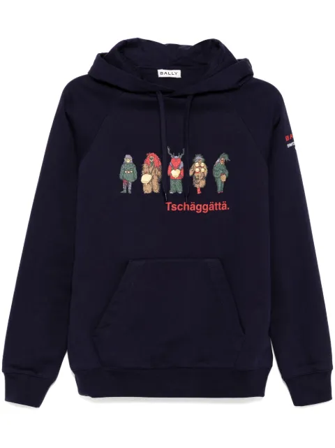 Bally graphic-print hoodie