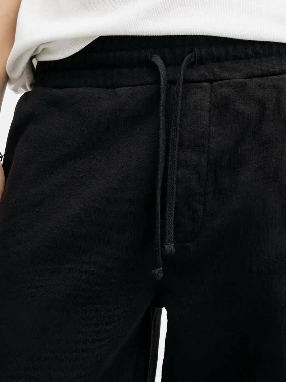 AllSaints Broek met trekkoord Zwart