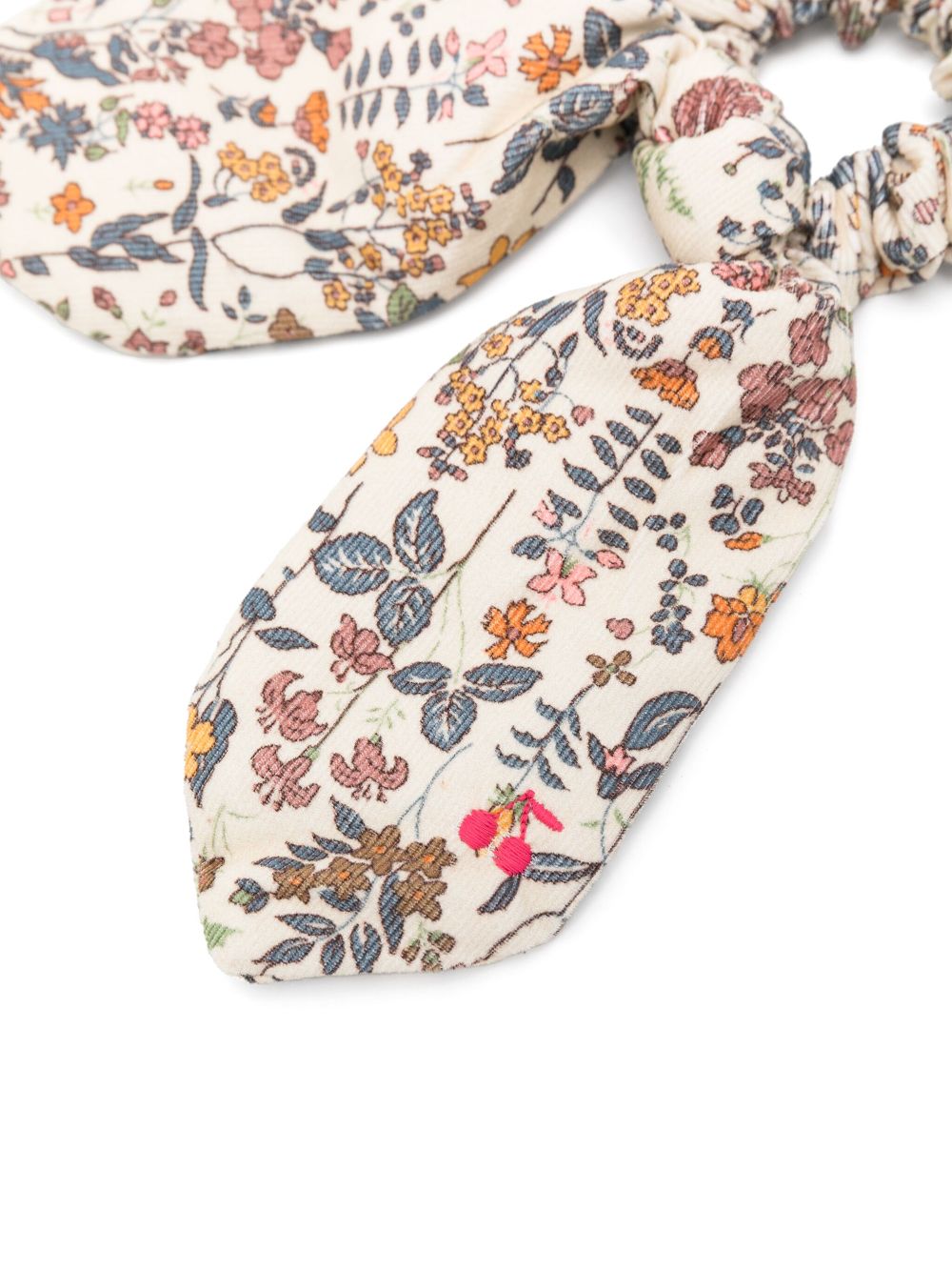 Bonpoint floral-print scrunchie - Neutrals