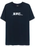 A.P.C. snake-print T-shirt - Blue