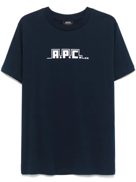 A.P.C. snake-print T-shirt