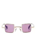 Kuboraum Mask Z21 sunglasses - Gold